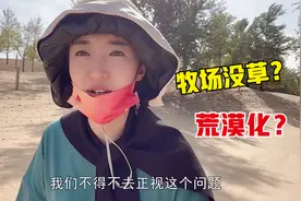 草原为啥开始荒漠化？内蒙姑娘实地勘察找原因，现场状况太糟糕视频封面