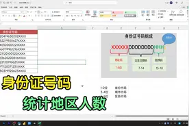 根据身份证号码来统计地区人数，你不会，同事用Vlookup轻松搞定视频封面