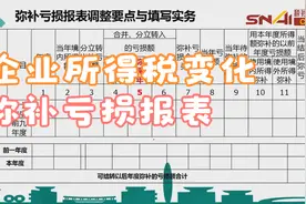 上国会税务管理师CTM课程，企业所得税年报弥补亏损报表该这么填视频封面