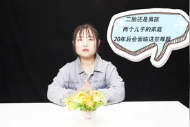 二胎还是男孩，两个儿子的家庭，20年后会面临这些难题视频封面