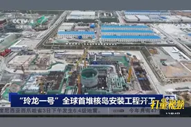 “玲龙一号”全球首堆核岛安装工程开工|中国新闻视频封面