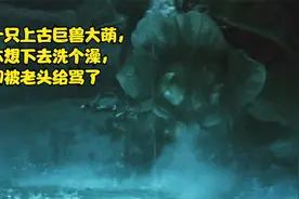 这是一只上古巨兽大萌，他本想下去洗个澡，却被老头给骂了视频封面