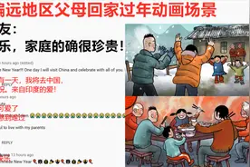 中国偏远地区父母回家过年动画场景，外国网友：家庭的确很珍贵！视频封面