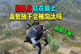 新版本“背负”功能扛队友！从悬崖高处放下会怎么样？视频封面