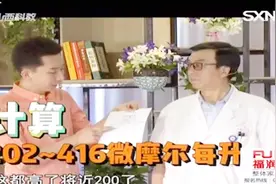 说出你的爱：专家给出人体尿酸的正常范围，看看你“越线”了吗？视频封面