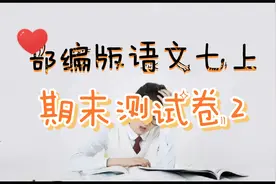 部编版语文七上期末测试卷2视频封面