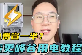 2023年了不会还不知道申请晚上用电半价吧？变更峰谷用电教程