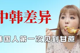 中韩饮食差异有多大？早餐被韩国人称为总统套餐，第一次见到甘蔗视频封面