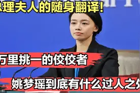 外交部“清新女神”姚梦瑶，总理夫人的随身翻译，有何过人之处？视频封面