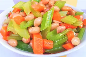饭店胡芹花生做法，记住“2煮1冲”，口感爽脆下饭，很适合春夏吃视频封面