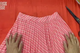旧裙子太透不要扔？老裁缝用1块布，成品美观舒服，女士都喜欢视频封面