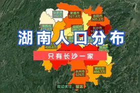 湖南人口具体分布情况。视频封面