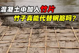 用竹子代替钢筋？盖房子的混凝土里加入竹片，真的能住人吗？视频封面