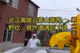 武汉黄陂云雾山露营、野炊第二天,有狼！！！视频封面