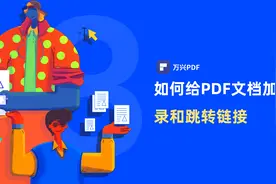 如何给PDF文档加上目录和跳转链接|PDF编辑 | 万兴PDF视频封面