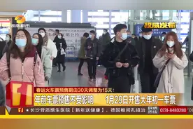 春运车票预售期、免费退票时间调整！开车前都可申请退票视频封面