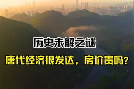 历史未解之谜：唐代经济很发达，房价贵吗？视频封面
