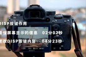 02索尼相机使用教程-认识DISP按键视频封面