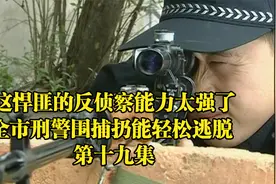 这悍匪的反侦察能力太强了，全市刑警围捕扔能轻松逃脱#电视剧视频封面