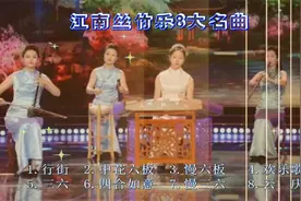 江南丝竹乐8大名曲连播，旋律悠扬婉转，风格清秀细雅，回味绵长视频封面