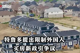 特鲁多提出限制外国人买房新政引争议视频封面