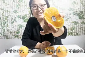 这个橙子要晒过360天的日光，小辉尝过后，听听她怎么说！视频封面