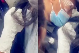 女子乘地铁被安全员偷闻头发！深圳地铁：涉事安全员19岁 已停职视频封面