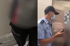 现场曝光！深圳一快递员在女厕所偷拍被抓：被拘9日被开除视频封面