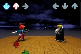 阿火和口袋roblox罗布乐思联机第五期：方克周五晚双人尬舞挑战