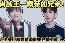 肖战王一博兄弟情，互相吐槽吹捧如亲兄弟，网友：压根就没想到啊视频封面