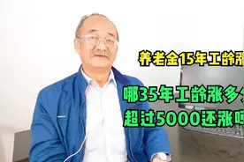 2022年养老金，宁夏900元15年工龄去年上调110元，3500元涨多少钱视频封面