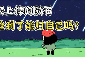 如果天上掉下一颗陨石，捡到了归国家还是归自己？视频封面