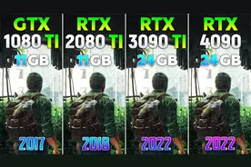 四代最强显卡比较——1080TI，2080TI，3090Ti，4090 | 2K