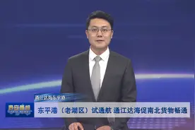 东平港（老湖区）试通航 通江达海促南北货物畅通视频封面