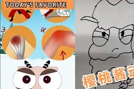 樱桃酱：孩子膝盖扭伤需要注意吗？严重可能会残疾？#简笔画视频封面