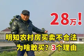 城市人花28万到农村买房，明知不合法为啥敢买？3个理由告诉你视频封面