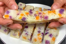 蒸糕这样做太香了，看着就想吃，松软香甜Q弹，吃一次就念念不忘视频封面