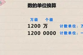 人教版小学数学四年级上册——04.数的单位换算视频封面