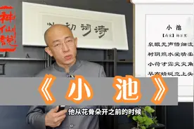 诗词初心-【南宋】杨万里《小池》泉眼无声惜细流视频封面