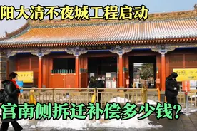 沈阳故宫南侧50米小区动迁，补偿金很让我惊讶，拆完了做啥呢？视频封面