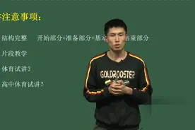 【教资面试高中体育教师资格证】无声试讲示范-第1集视频封面