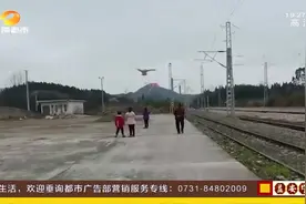 这种危险行为千万别做！怀化三孩童铁路边放风筝，巡警紧急叫停！视频封面