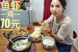 海南陵水本号镇农贸市场，70元螃蟹海鱼盐焗鸡买回家，过小年视频封面
