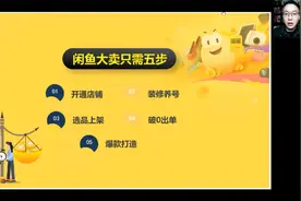 闲鱼电商公开课：闲鱼开店与基本装修设置