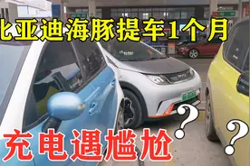 比亚迪海豚提车1个月，充电遇到尴尬，连出租车师傅也没办法视频封面