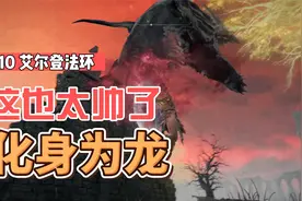 10 艾尔登法环 这也太拉风了变身为龙 超炫酷的全部龙形技能展示视频封面