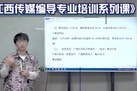 南昌艺考推荐：《江西传媒编导专业培训系列课》之编导考试大纲视频封面