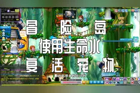 【冒险岛】冒险岛怎么复活宠物，冒险岛生命水怎么使用