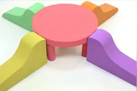 乐享形状乐园教你用彩泥制作游乐园多彩滑梯