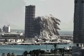 百米大楼爆破拆除，场面震撼无比，日本神仙拆楼技术让人叹为观止视频封面